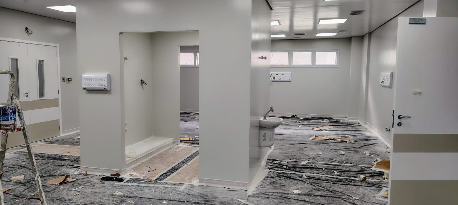 Pintura predial Novo Hospital Júlio Muller em Cuiabá - vista 10