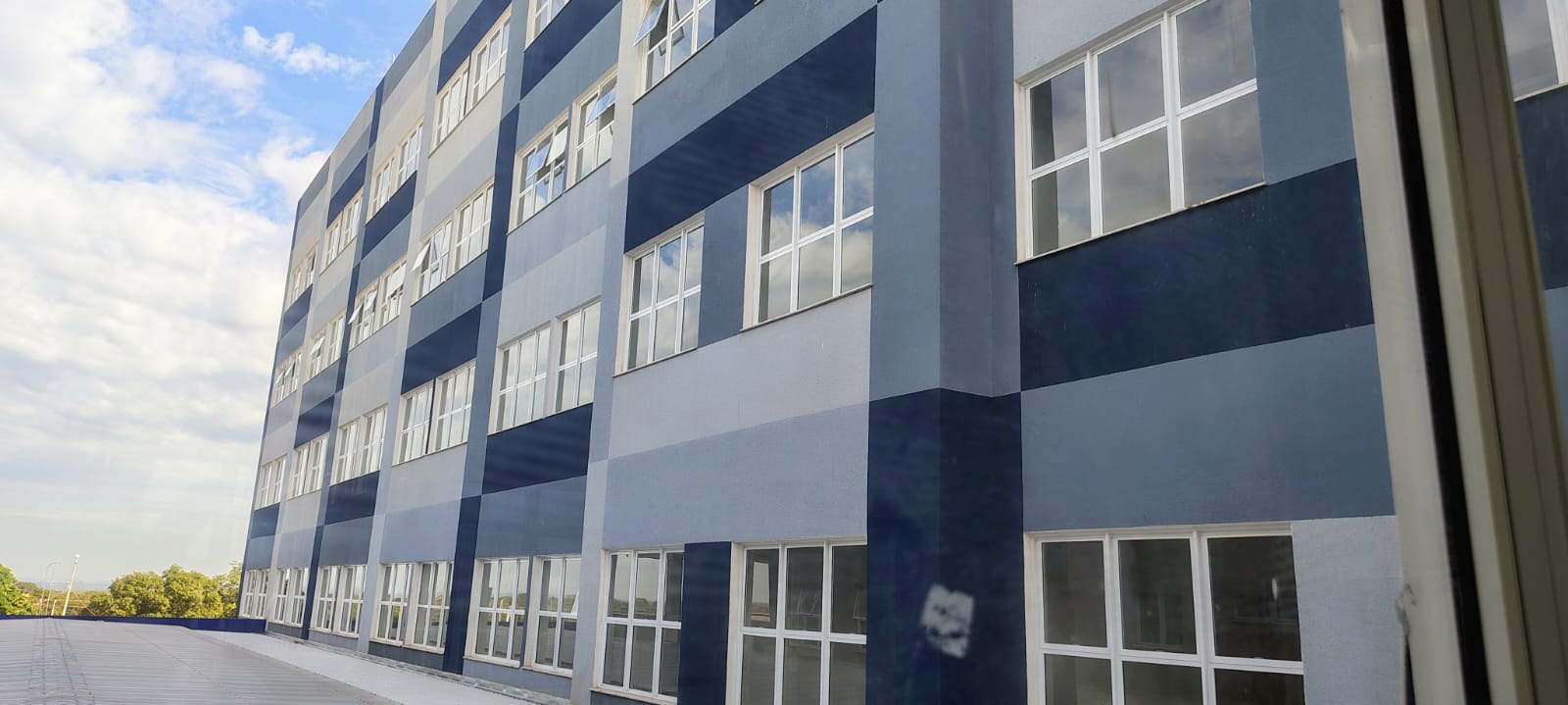 Pintura predial Novo Hospital Júlio Muller em Cuiabá - vista 18