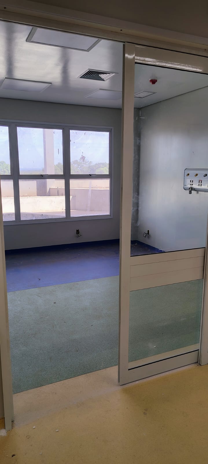 Pintura predial Novo Hospital Júlio Muller em Cuiabá - vista 21