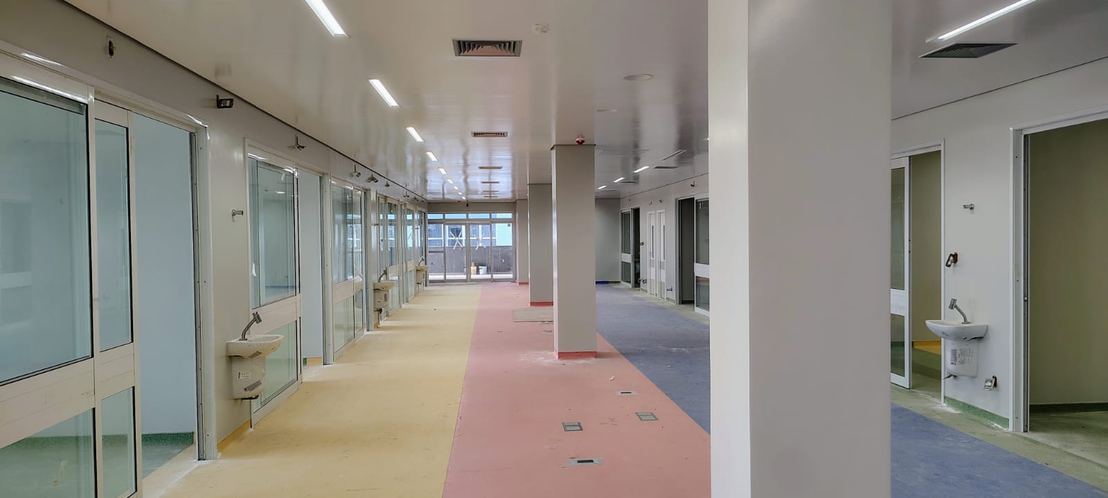 Pintura predial Novo Hospital Júlio Muller em Cuiabá - vista 24