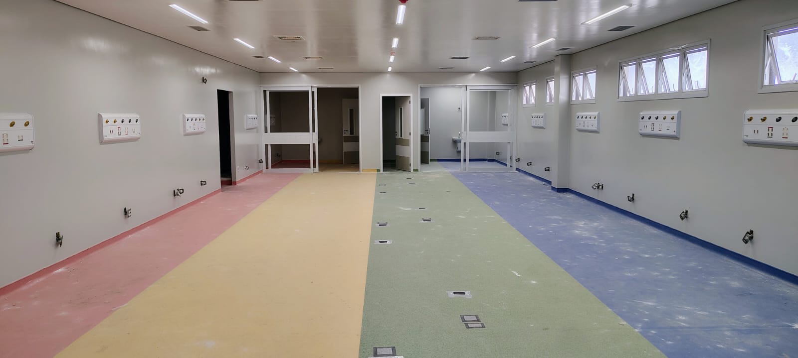 Pintura predial Novo Hospital Júlio Muller em Cuiabá - vista 25