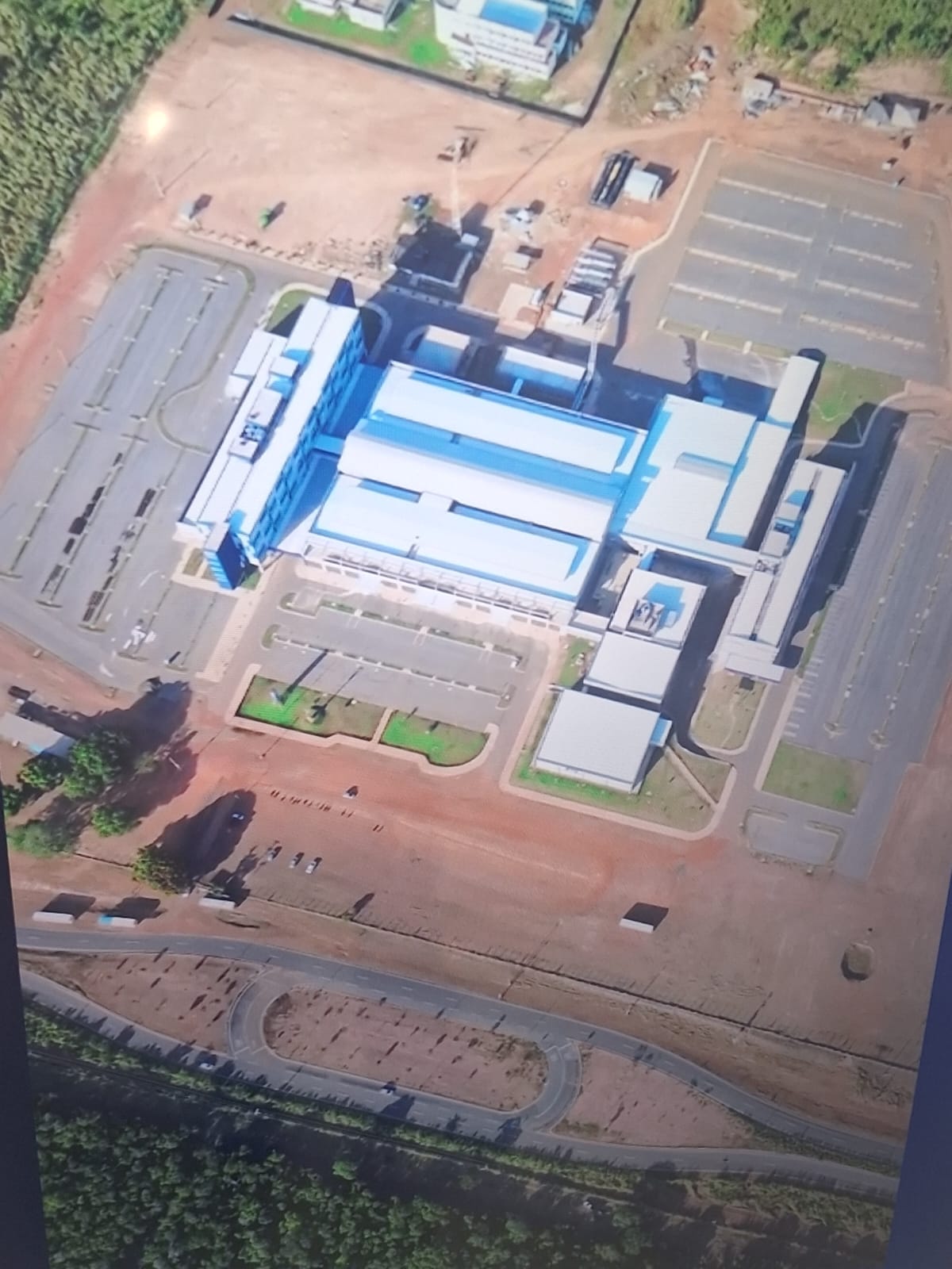 Pintura predial Hospital Júlio Muller em Cuiabá - vista 4